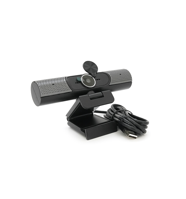 Вебкамера з мікрофоном Q7, 2K 30fps, з автофокусом, пласт. корпус, Black, BOX