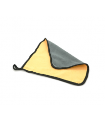Мікрофібра 30х30см потовщена, Gray - Yellow