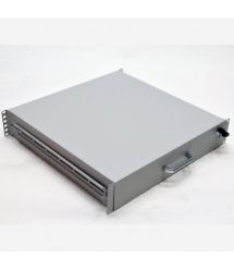 Скринька висувна для документів 19" 2U 450 глиб., сіра