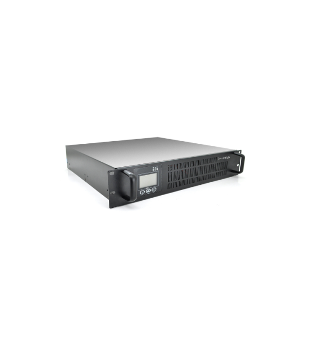 ДБЖ ONLINE Ritar RT-2KSLI-LCD, RACK 2000VA (2000Вт), LiFePO4 76.8V 552.96Wh 2000C, charge 4-12A, 110-300V, 14.3 kg (438*532*88),