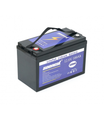 Акумуляторна батарея SOONEST LiFePO4 12,8V 100Ah, (50 - 100A), 0 C до 50 C, гвинт M8, 260х168х234 мм. 11.5 кг