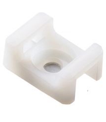 Площадка для кабельной стяжки до 5 мм 22х16х9,6 мм с отверстием (нач. 100 шт.)