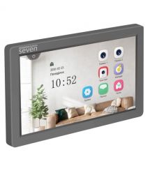 Видеодомофон 7 дюймов SEVEN DP-7570 FHD IPS grey