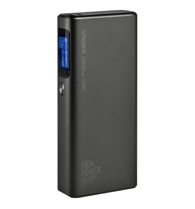 Повербанк VIDEX VPB-323 PD100Вт 20000мА•ч