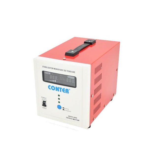Стабилизатор напряжения Conter MSER 5000 VA-V2/3750Вт однофазный сервопривод
