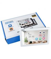 Видеодомофон 7 дюймов SEVEN DP-7570 FHD IPS white