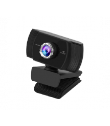 Вебкамера із мікрофоном Kisonli HD-723, 720P 30fps, пласт. корпус, Black, BOX