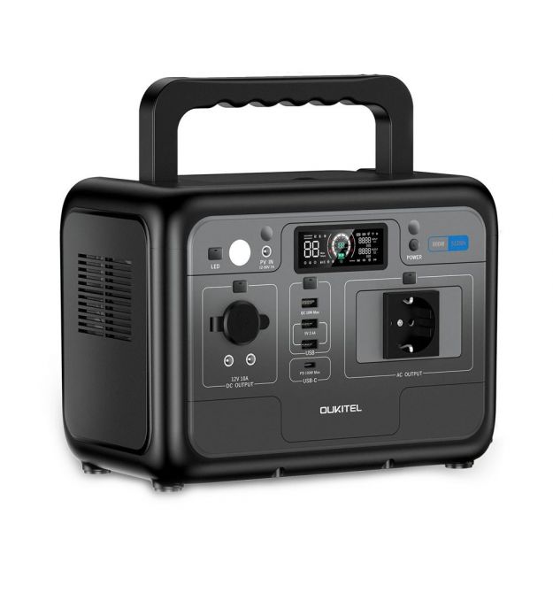 Портативна зарядна станція OUKITEL P800E PLUS 800Вт 512Вт⋅год LiFePO4