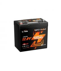 Акумуляторна батарея літій-залізо-фосфатна з Bluetooth 12.8В 100А*год LiFePO4 LiTime Xtramini L12V100-100-XTRA-MINI-BT-4-A55