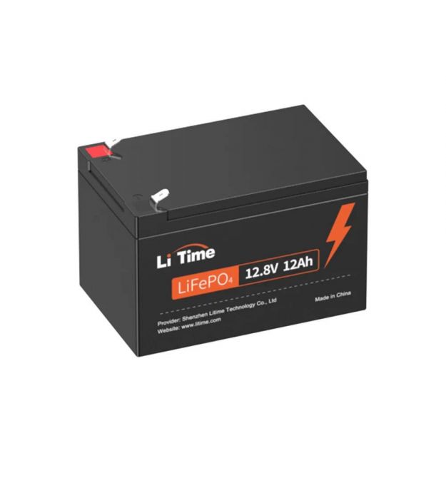 Акумуляторна батарея літій-залізо-фосфатна 12.8В 12А*год LiFePO4 LiTime L12V12-12-BASIC-8-A12