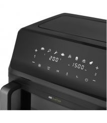 Sencor Мультипечь Dual Vita Fryer, 2700Вт, чаша-4.5+4.5л, сенсорное управление, 2 чаши, гриль, пластик, черный