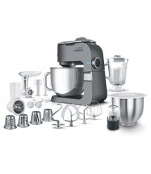 Sencor Кухонная машина Paul 1 1700Вт, чаша-металл, корпус-металл/пластик, насадок-20, металл