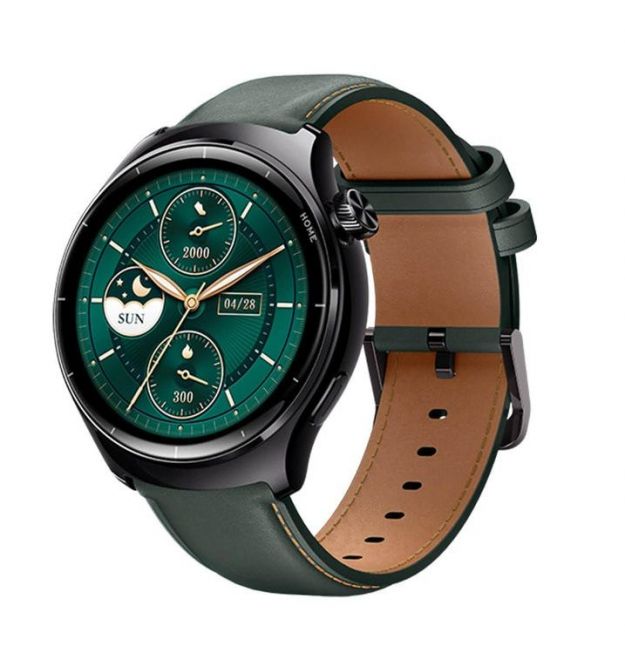 Mibro Смарт-часы Lite 3 Pro 45 мм, 1.32", 466x466, AMOLED, BT 5.3, GPS, 5 ATM, тёмно-зелёный