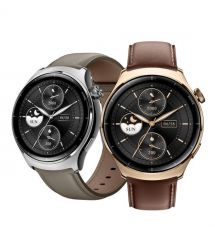 Mibro Смарт-часы Lite 3 Pro 45 мм, 1.32", 466x466, AMOLED, BT 5.3, GPS, 5 ATM, серый хаки