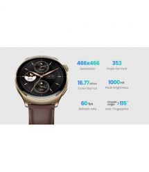 Mibro Смарт-часы Lite 3 Pro 45 мм, 1.32", 466x466, AMOLED, BT 5.3, GPS, 5 ATM, розово-золотой