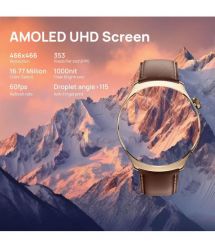 Mibro Смарт-часы Lite 3 Pro 45 мм, 1.32", 466x466, AMOLED, BT 5.3, GPS, 5 ATM, розово-золотой