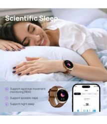 Mibro Смарт-часы Lite 3 Pro 45 мм, 1.32", 466x466, AMOLED, BT 5.3, GPS, 5 ATM, розово-золотой