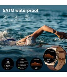 Mibro Смарт-часы Lite 3 Pro 45 мм, 1.32", 466x466, AMOLED, BT 5.3, GPS, 5 ATM, розово-золотой