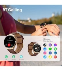 Mibro Смарт-часы Lite 3 Pro 45 мм, 1.32", 466x466, AMOLED, BT 5.3, GPS, 5 ATM, розово-золотой