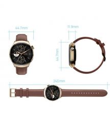 Mibro Смарт-часы Lite 3 Pro 45 мм, 1.32", 466x466, AMOLED, BT 5.3, GPS, 5 ATM, розово-золотой