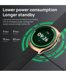 Mibro Смарт-часы Lite 3 Pro 45 мм, 1.32", 466x466, AMOLED, BT 5.3, GPS, 5 ATM, розово-золотой