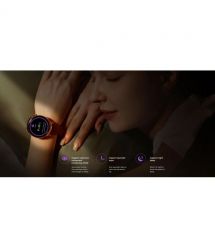 Mibro Смарт-часы Lite 3 Pro 45 мм, 1.32", 466x466, AMOLED, BT 5.3, GPS, 5 ATM, розово-золотой