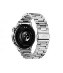 Mibro Смарт-часы GT 46 мм, 1.43", 466x466, AMOLED, BT 5.3, GPS, 5 ATM, серебристый