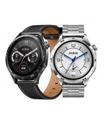 Mibro Смарт-часы GT 46 мм, 1.43", 466x466, AMOLED, BT 5.3, GPS, 5 ATM, серебристый