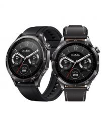 Mibro Смарт-часы GT 46 мм, 1.43", 466x466, AMOLED, BT 5.3, GPS, 5 ATM, темный металл