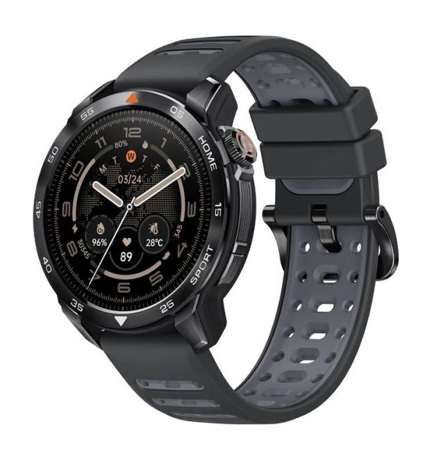 Mibro Смарт-часы GS Pro 2 48 мм, 1.43", 466x466, AMOLED, BT 5.3, GPS, 5 ATM, тёмно-серый