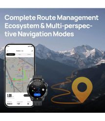 Mibro Смарт-часы GS Pro 2 48 мм, 1.43", 466x466, AMOLED, BT 5.3, GPS, 5 ATM, тёмно-серый