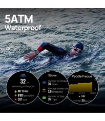 Mibro Смарт-часы GS Pro 2 48 мм, 1.43", 466x466, AMOLED, BT 5.3, GPS, 5 ATM, тёмно-серый