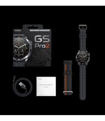 Mibro Смарт-часы GS Pro 2 48 мм, 1.43", 466x466, AMOLED, BT 5.3, GPS, 5 ATM, тёмно-серый