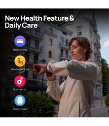 Mibro Смарт-часы GS Pro 2 48 мм, 1.43", 466x466, AMOLED, BT 5.3, GPS, 5 ATM, тёмно-серый