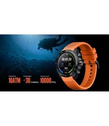 Mibro Смарт-часы GS Explorer S 48 мм, 1.32", 466x466, AMOLED, BT 5.3, Dual-band GPS, 10 ATM, чёрный обсидиан