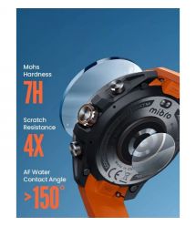 Mibro Смарт-часы GS Explorer S 48 мм, 1.32", 466x466, AMOLED, BT 5.3, Dual-band GPS, 10 ATM, чёрный обсидиан