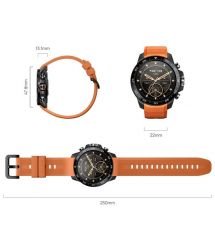 Mibro Смарт-часы GS Explorer S 48 мм, 1.32", 466x466, AMOLED, BT 5.3, Dual-band GPS, 10 ATM, чёрный обсидиан