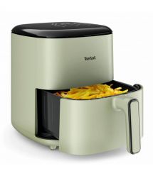 Tefal Мультипечь Easy Fry Max, 1500Вт, чаша-5л, сенсорное управл., 10 программ, пластик, светло-зеленый