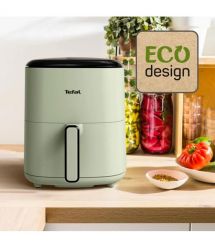 Tefal Мультипечь Easy Fry Max, 1500Вт, чаша-5л, сенсорное управл., 10 программ, пластик, светло-зеленый