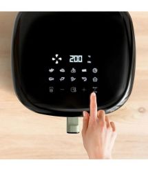 Tefal Мультипечь Easy Fry Max, 1500Вт, чаша-5л, сенсорное управл., 10 программ, пластик, светло-зеленый