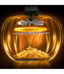 Tefal Мультипечь Easy Fry Max, 1500Вт, чаша-5л, сенсорное управл., 10 программ, пластик, светло-зеленый