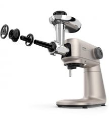 Sencor Кухонная машина Gordon, 1500Вт, чаша-металл, корпус-металл, насадок-20, металл