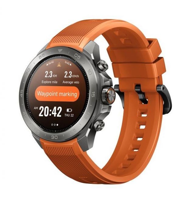 Mibro Смарт-часы GS Explorer S 48 мм, 1.32", 466x466, AMOLED, BT 5.3, Dual-band GPS, 10 ATM, титан-силикон