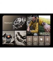 Mibro Смарт-часы GS Explorer S 48 мм, 1.32", 466x466, AMOLED, BT 5.3, Dual-band GPS, 10 ATM, титан-силикон