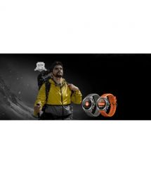 Mibro Смарт-часы GS Explorer S 48 мм, 1.32", 466x466, AMOLED, BT 5.3, Dual-band GPS, 10 ATM, титан-силикон