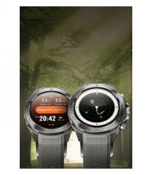 Mibro Смарт-часы GS Explorer S 48 мм, 1.32", 466x466, AMOLED, BT 5.3, Dual-band GPS, 10 ATM, титан-силикон