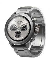 Mibro Смарт-часы GS Explorer S 48 мм, 1.32", 466x466, AMOLED, BT 5.3, Dual-band GPS, 10 ATM, цельный титан