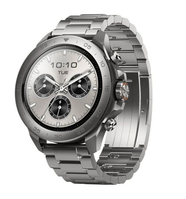 Mibro Смарт-часы GS Explorer S 48 мм, 1.32", 466x466, AMOLED, BT 5.3, Dual-band GPS, 10 ATM, цельный титан