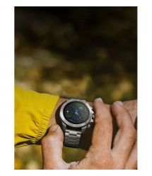 Mibro Смарт-часы GS Explorer S 48 мм, 1.32", 466x466, AMOLED, BT 5.3, Dual-band GPS, 10 ATM, цельный титан