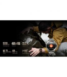 Mibro Смарт-часы GS Explorer S 48 мм, 1.32", 466x466, AMOLED, BT 5.3, Dual-band GPS, 10 ATM, цельный титан